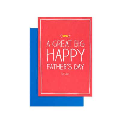 Hallmark Father's Day Card - A Great Big Happy Father's