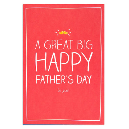 Hallmark Father's Day Card - A Great Big Happy Father's