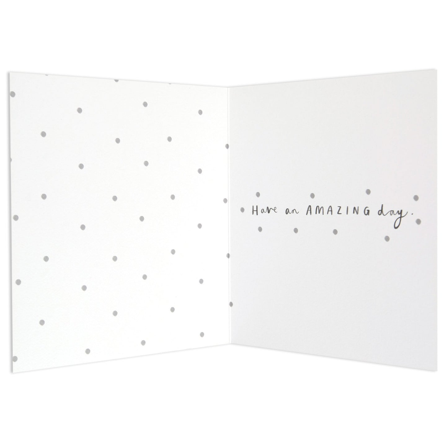 Sweet Polka Dot Flamingo Birthday Card