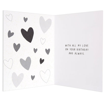 The One I Love Contemporary & Heartfelt Birthday Card