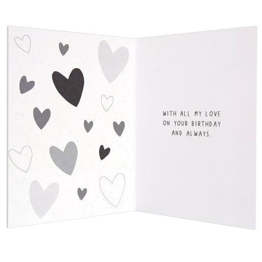 The One I Love Contemporary & Heartfelt Birthday Card