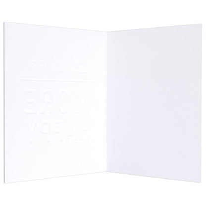 Less Crappy More Happy Uplifting Encouragement Card