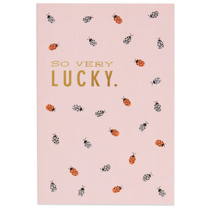 Lovely Lucky Ladybug Thank You Card