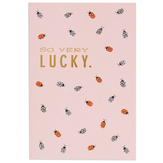 Lovely Lucky Ladybug Thank You Card