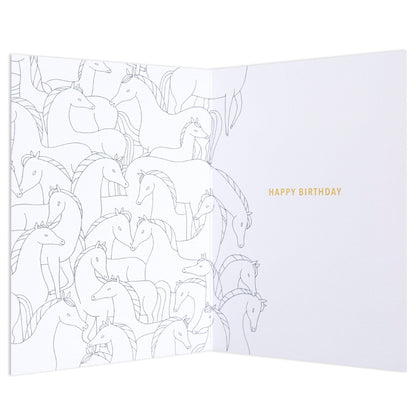 Fun Zebra Birthday Card