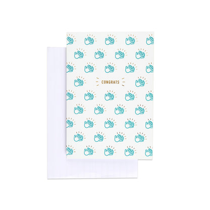 Round Of Applause Cute Congratulations Card