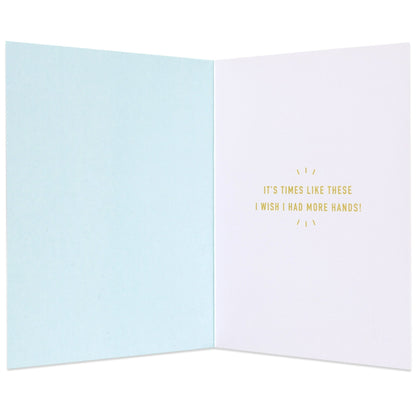 Round Of Applause Cute Congratulations Card