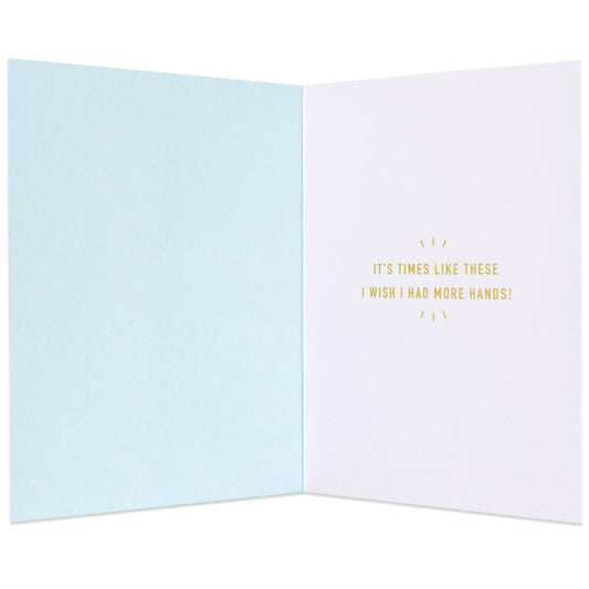 Round Of Applause Cute Congratulations Card