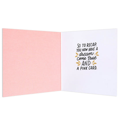 Fun It's A Girl Congratulations Card
