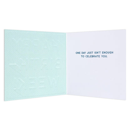 Birthday Week Bright Birthday Card