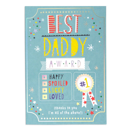 Hallmark Father's Day Card - Best Daddy Award