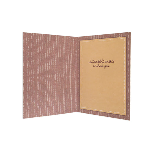 Hallmark Father's Day Card - "The Man Who Does It All" For Partner