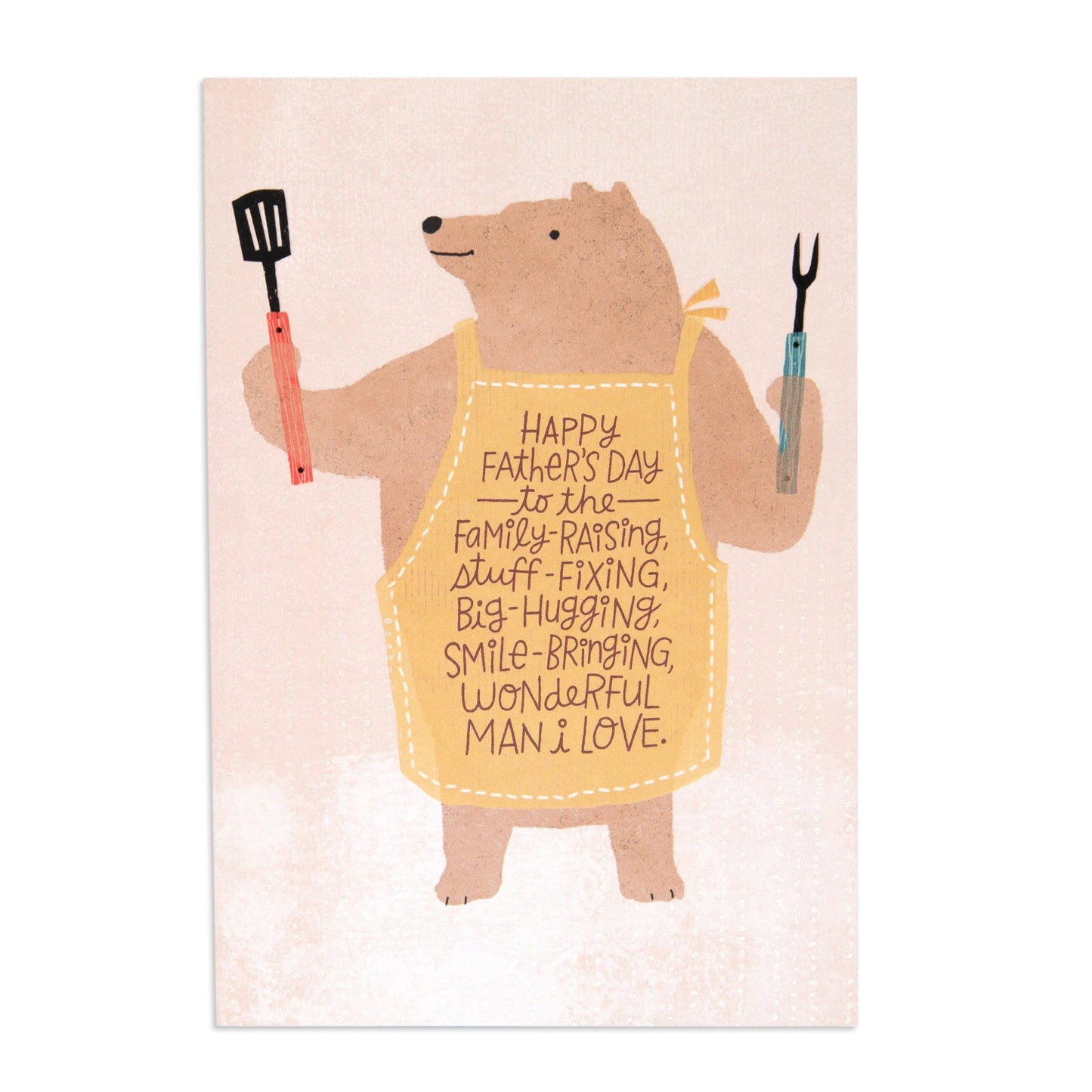 Hallmark Father's Day Card - "The Man Who Does It All" For Partner