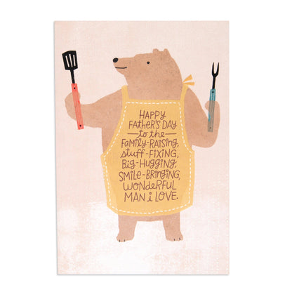 Hallmark Father's Day Card - "The Man Who Does It All" For Partner