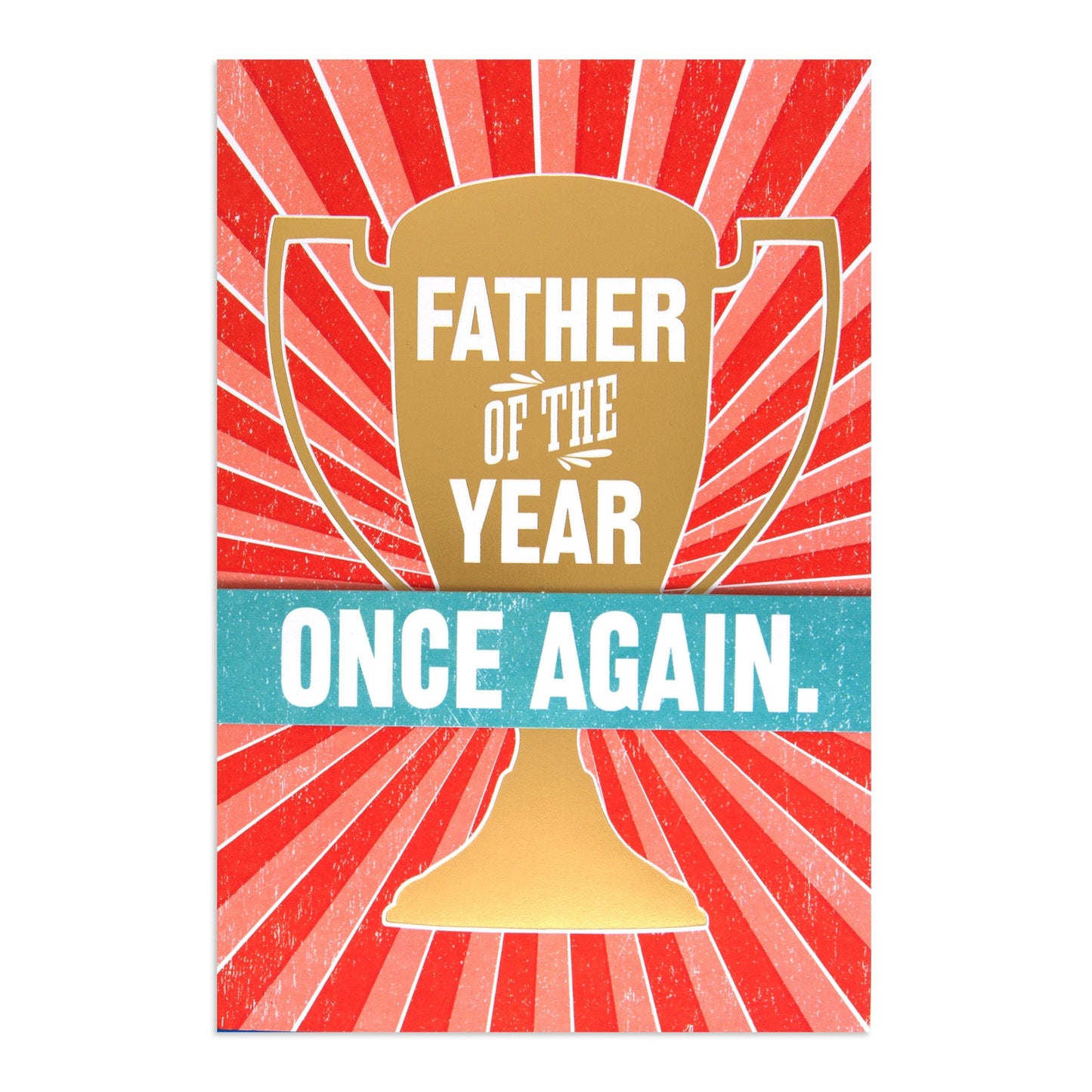 Hallmark Father's Day Card - "Father of the Year, Once Again"
