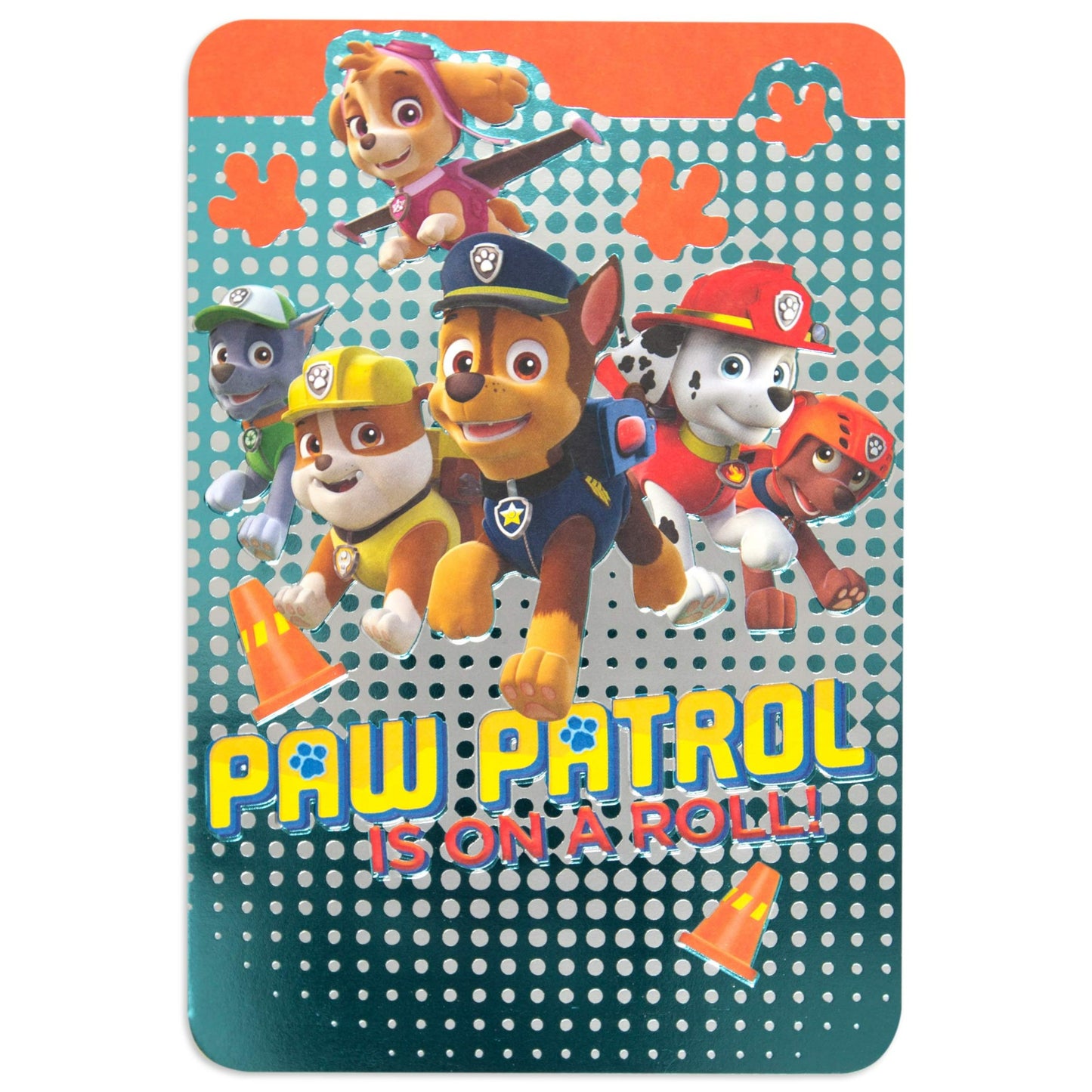 Paw Patrol On A Roll Fun Birthday Card