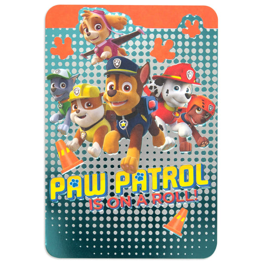 Paw Patrol On A Roll Fun Birthday Card