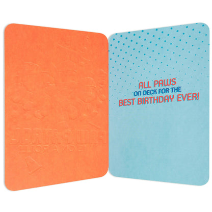 Paw Patrol On A Roll Fun Birthday Card