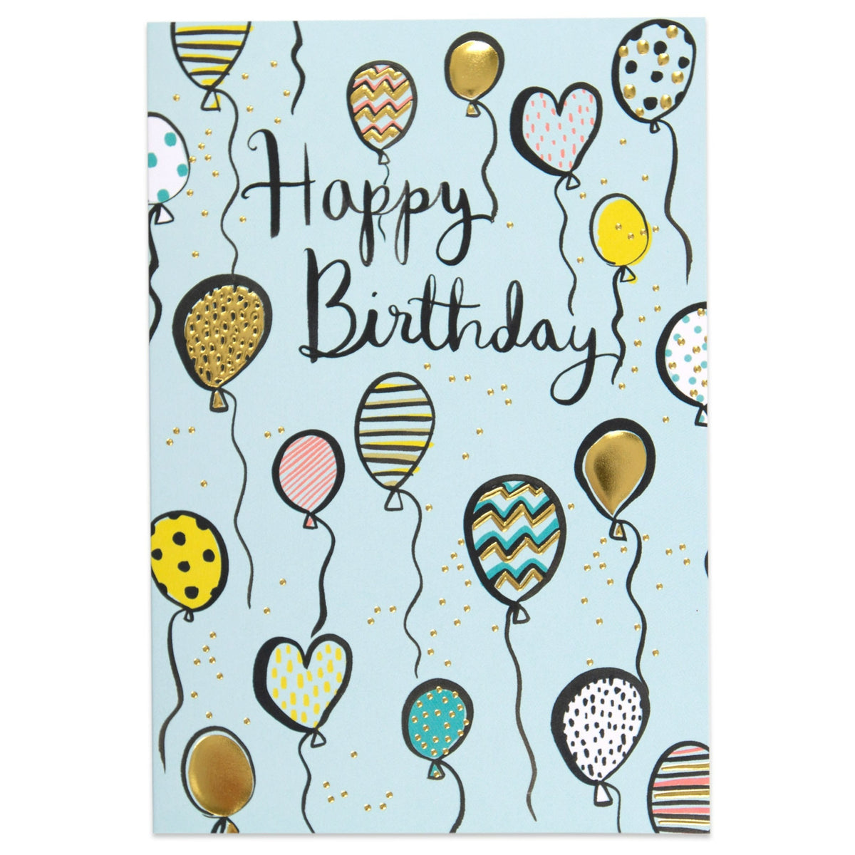 Colourful Illustrated Balloons Birthday Card – Hallmark Australia