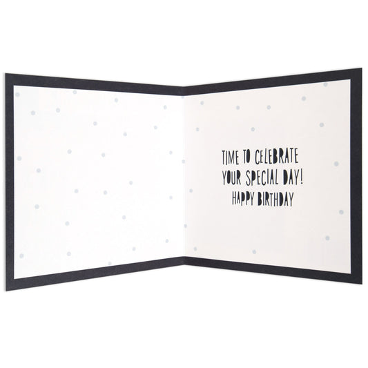 It's Prosecco O'clock Googley Eye Fun Birthday Girl Card