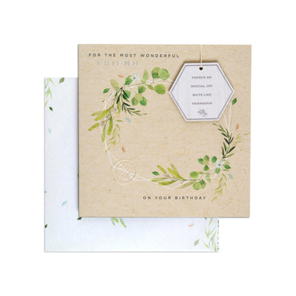 Lovely Illustrated Detachable Keepsake Birthday Card
