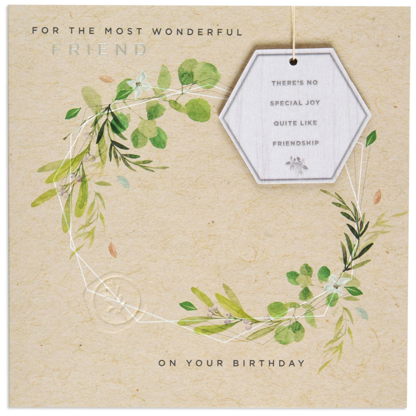 Lovely Illustrated Detachable Keepsake Birthday Card