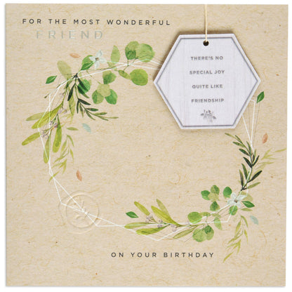 Lovely Illustrated Detachable Keepsake Birthday Card