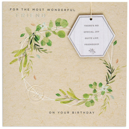 Lovely Illustrated Detachable Keepsake Birthday Card