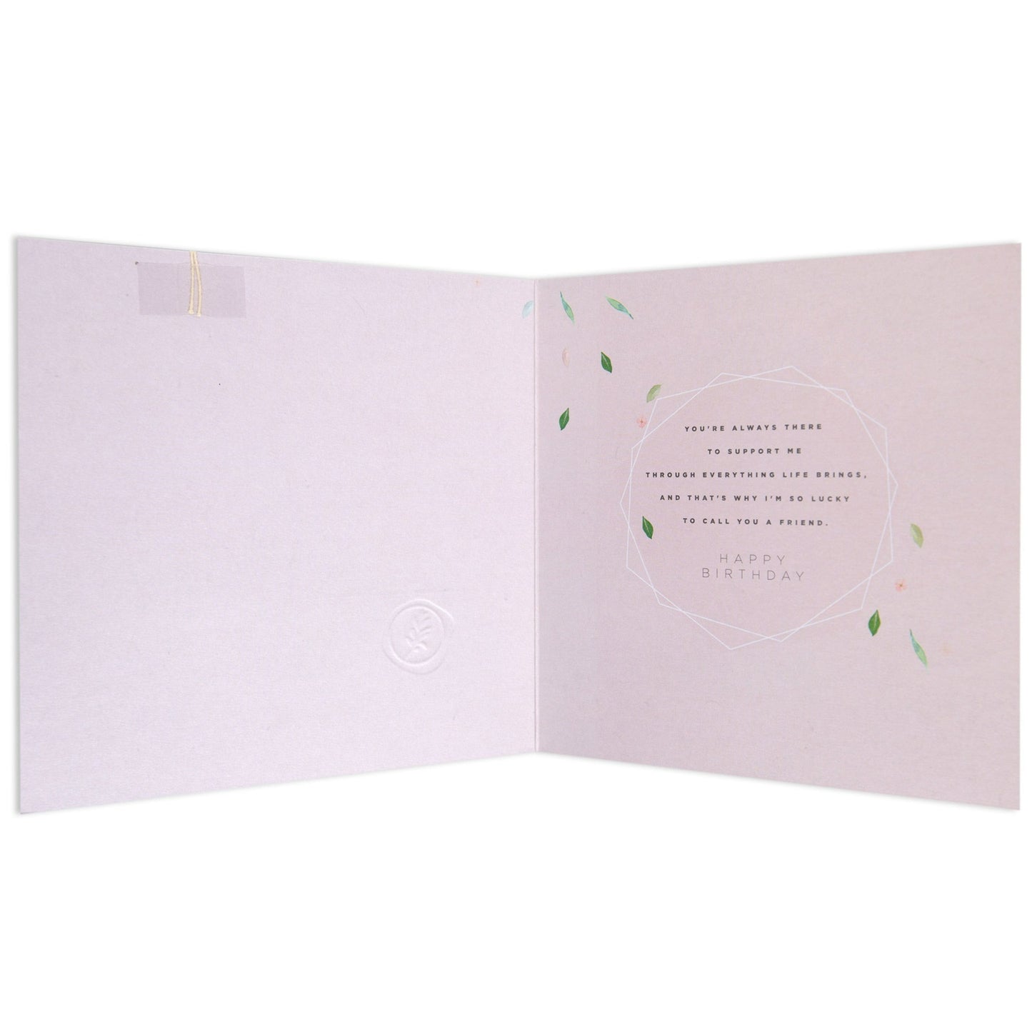 Lovely Illustrated Detachable Keepsake Birthday Card