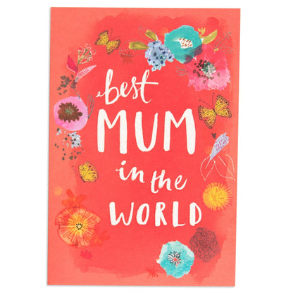 Best Mum In The World Birthday Card