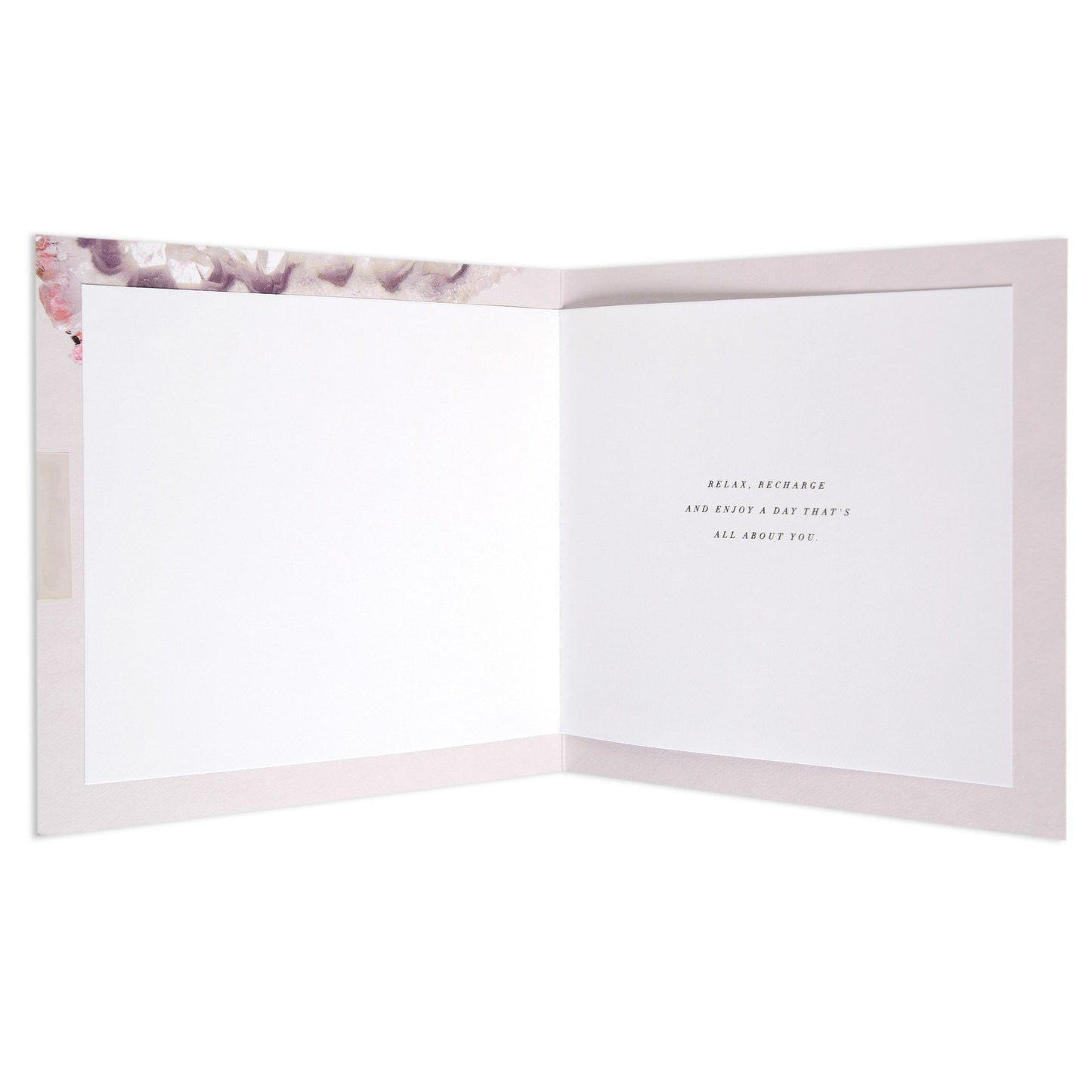 Beautiful Agate Crystal Mum Birthday Card