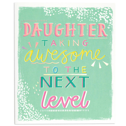 Typically Cool Bright Birthday Card for Daughter