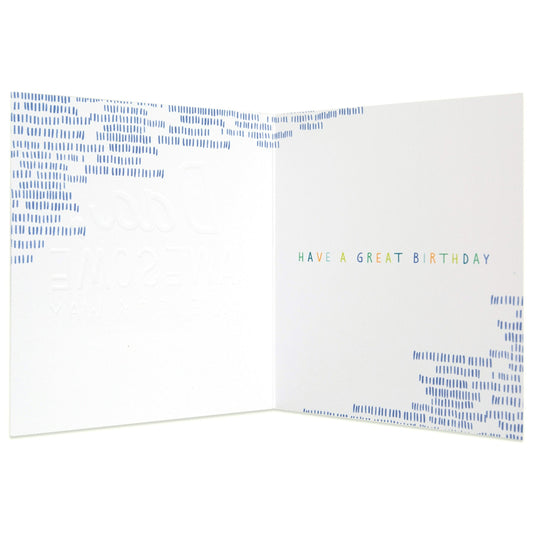 Awesome Dad Cheerful Birthday Card for Dad