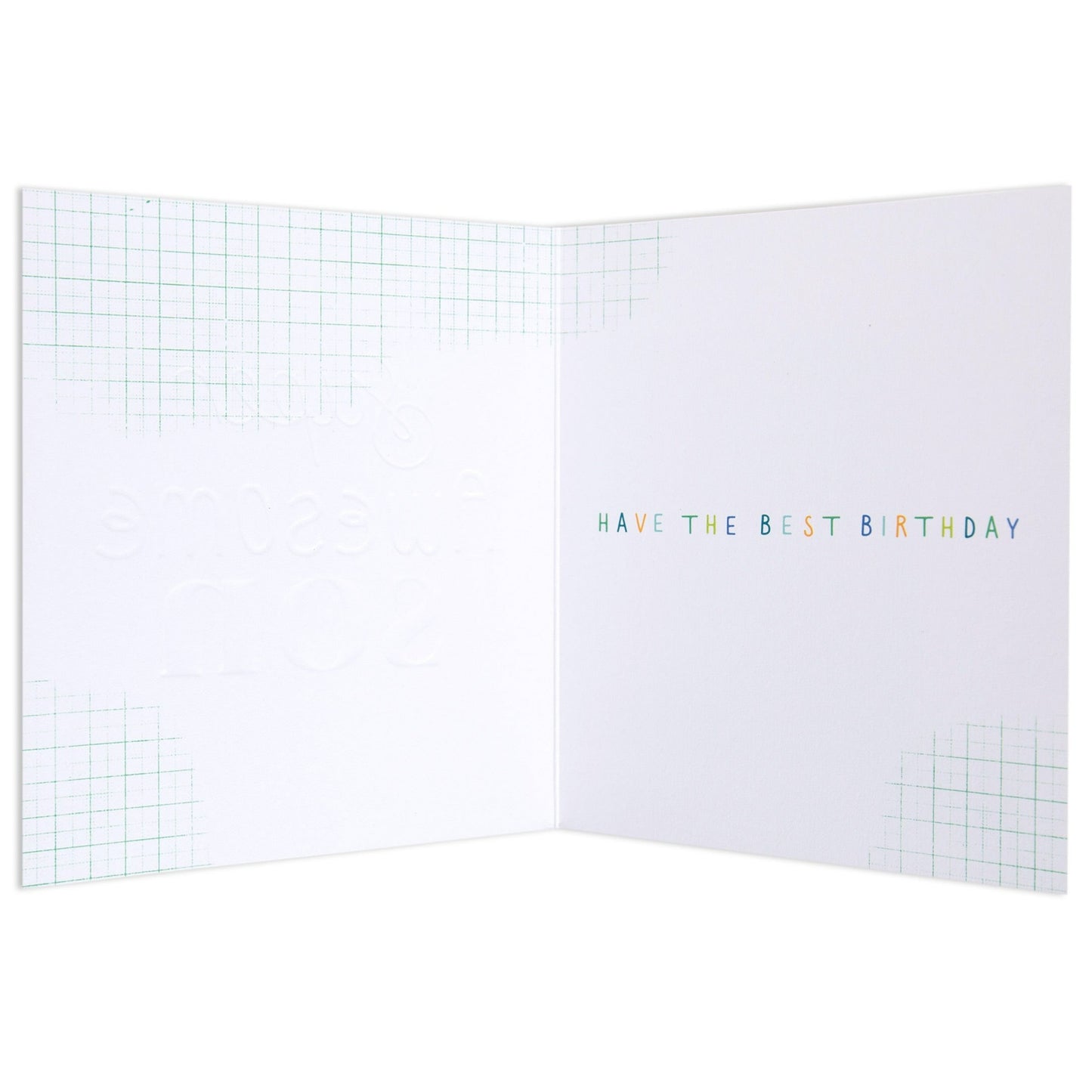 Super Awesome Bright Colourful Birthday Card for Son