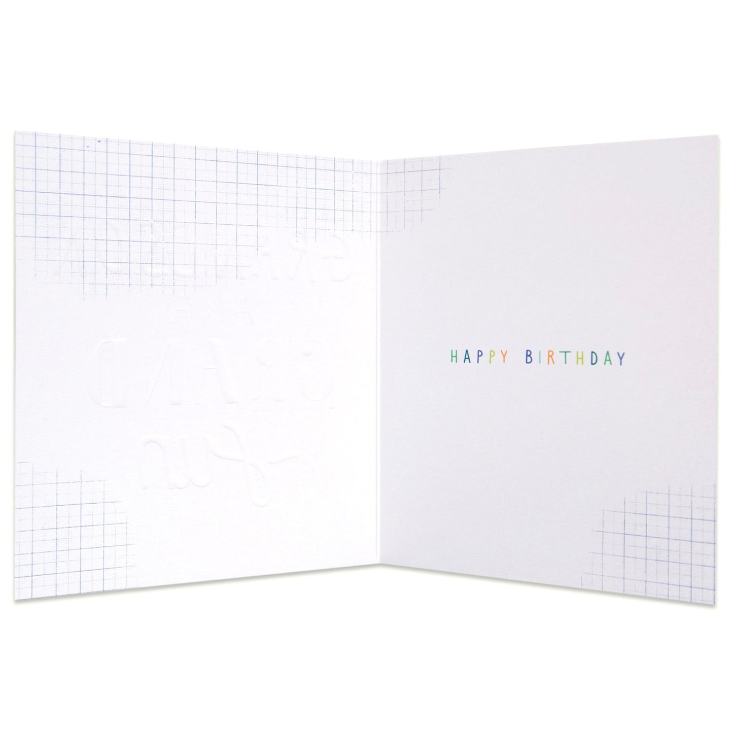 Fun Colourful Birthday Card for Grandson