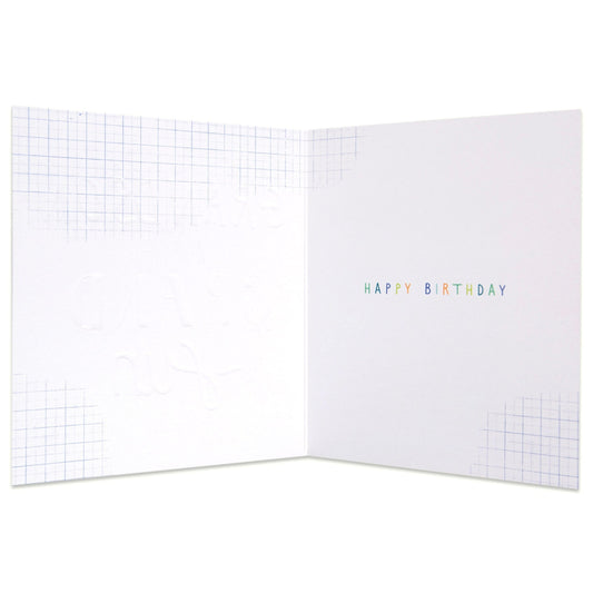 Fun Colourful Birthday Card for Grandson