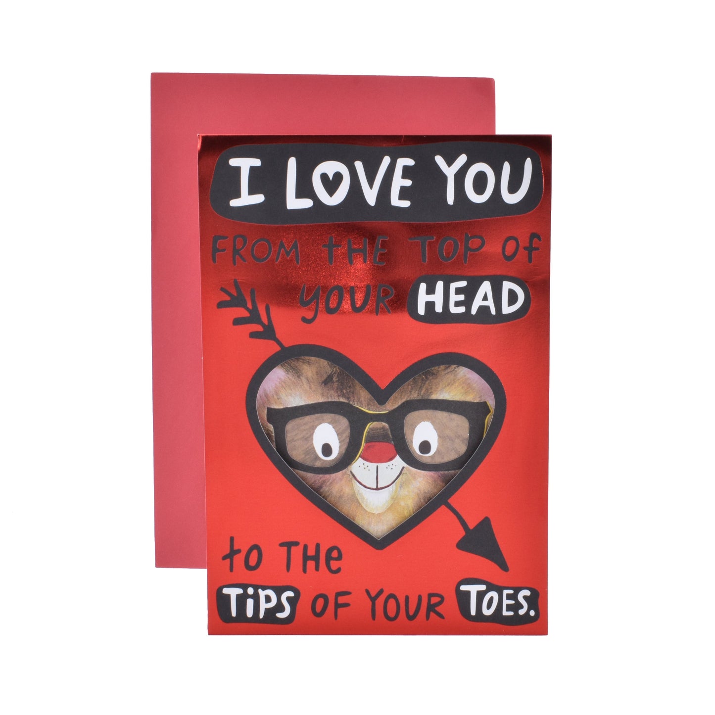 Hallmark Valentine's Day Card - Head to Toes