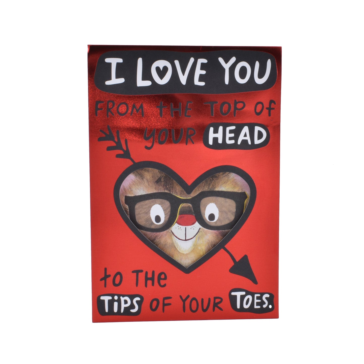 Hallmark Valentine's Day Card - Head to Toes
