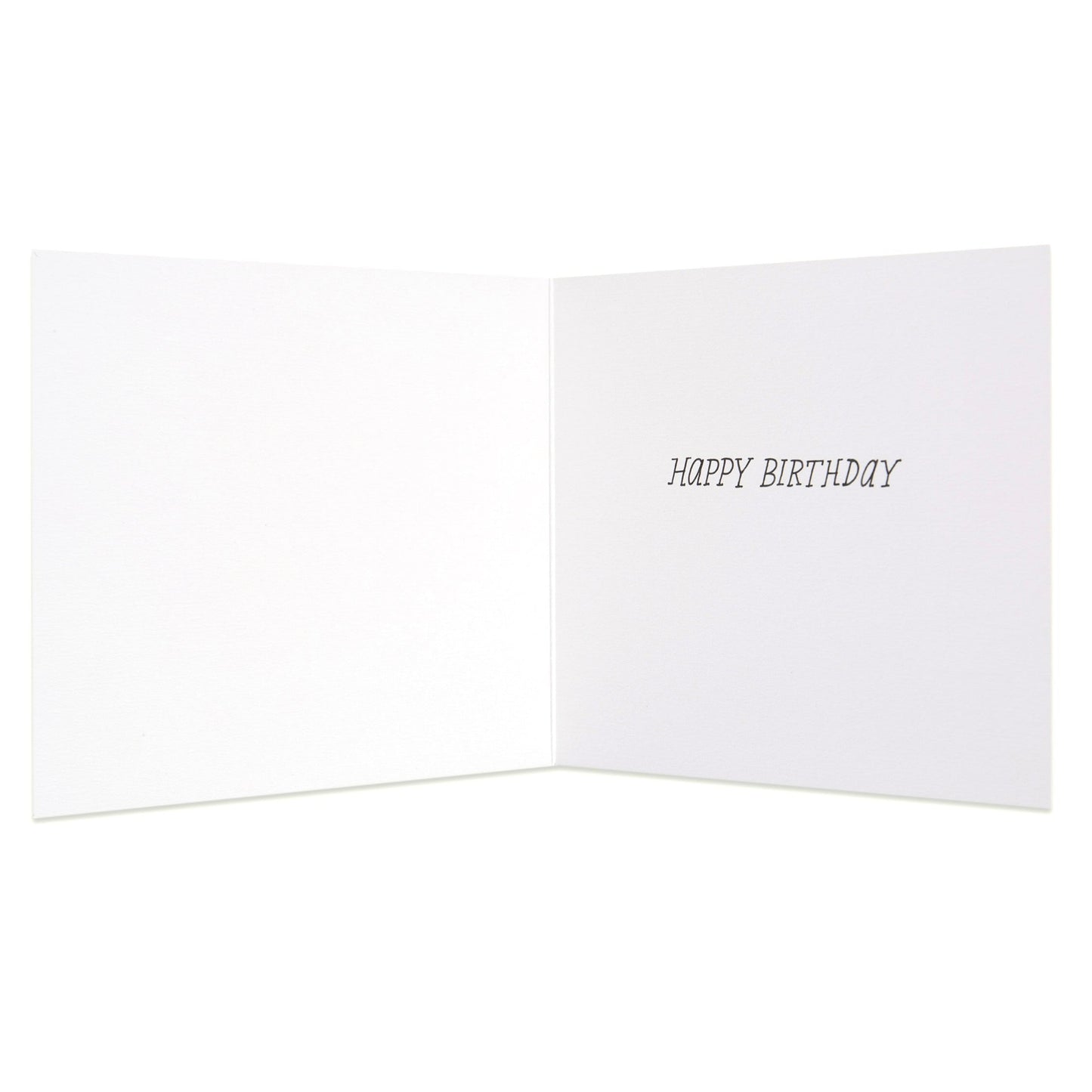 You Make The World A Happier Place Holographic Birthday Card