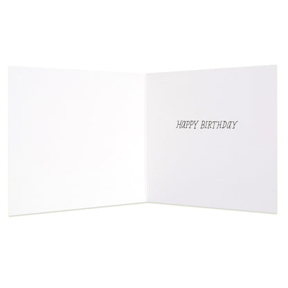 You Make The World A Happier Place Holographic Birthday Card
