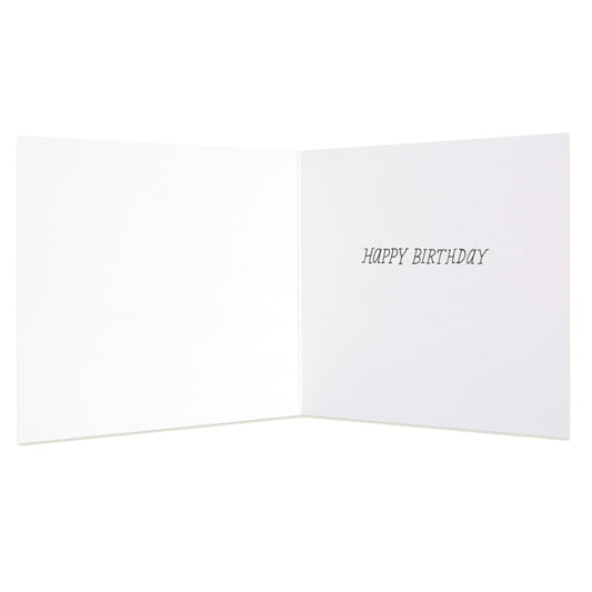 You Make The World A Happier Place Holographic Birthday Card