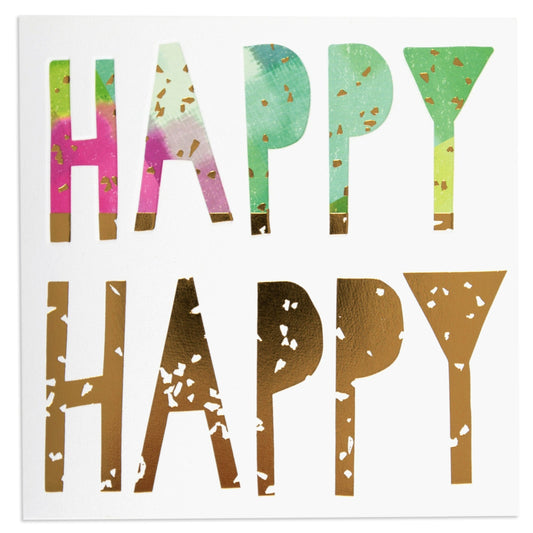 Bright & Colourful Happy Birthday Card