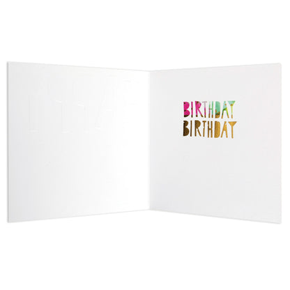 Bright & Colourful Happy Birthday Card