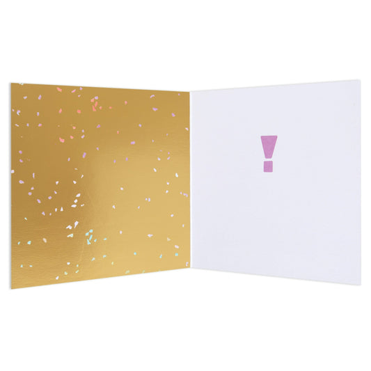 YAY! Colourful Celebration Card