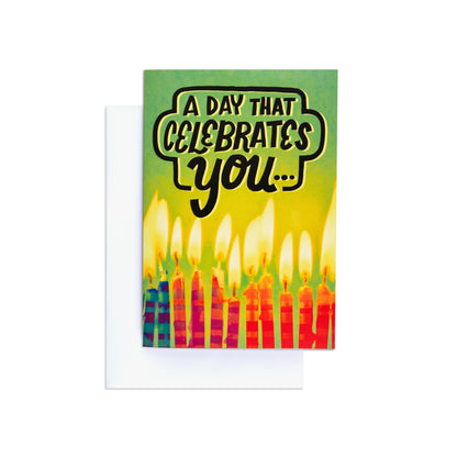 Happy Celebration Colourful Interactive Birthday Card