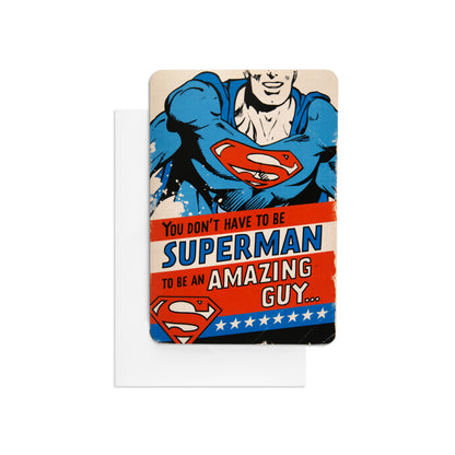 Superman Hero Interactive Birthday Card