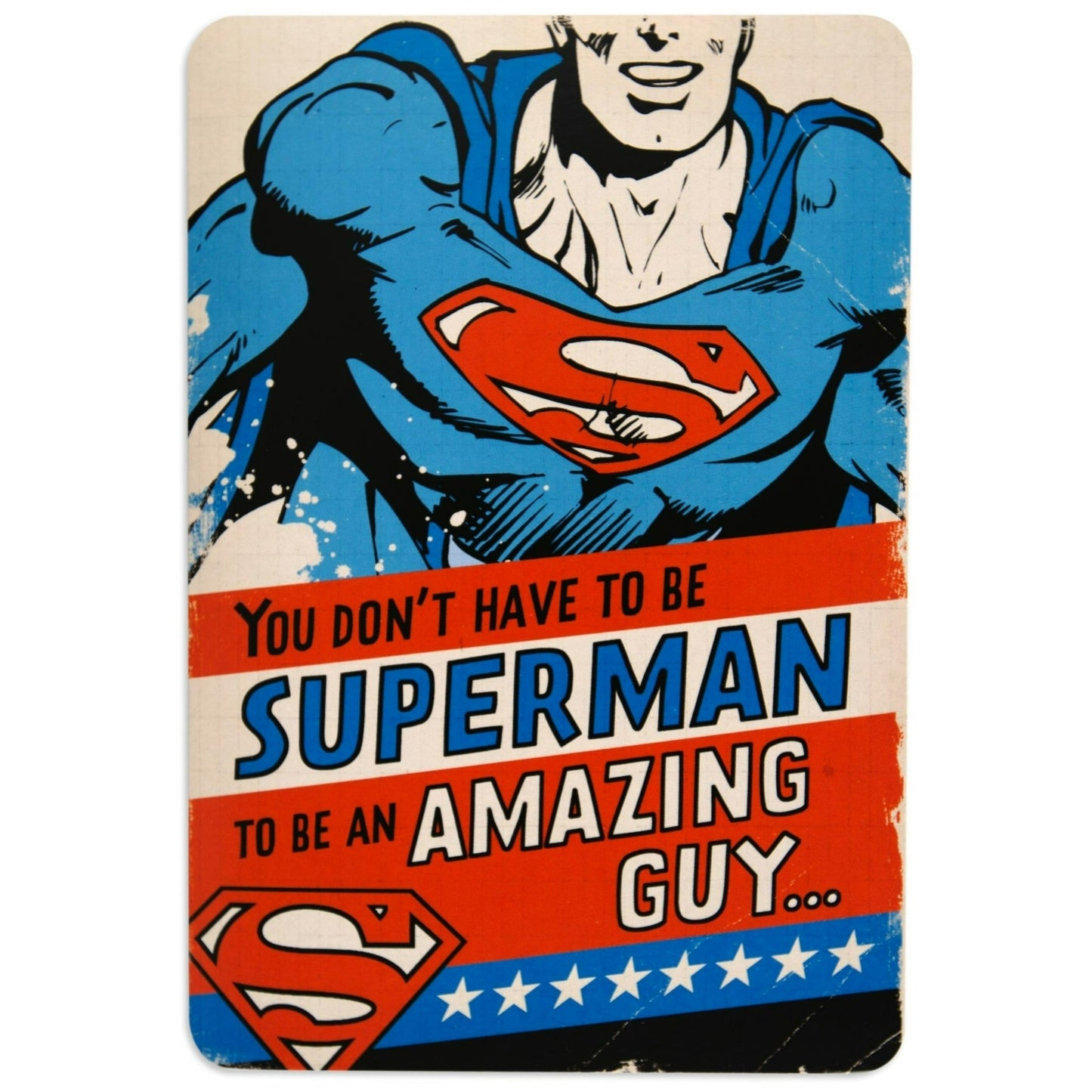 Superman Hero Interactive Birthday Card
