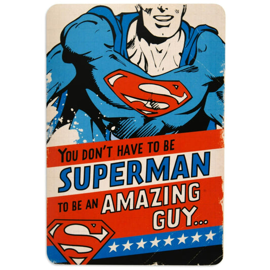 Superman Hero Interactive Birthday Card