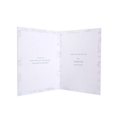 Valentine's Day Card - "My Love" Gold Heart