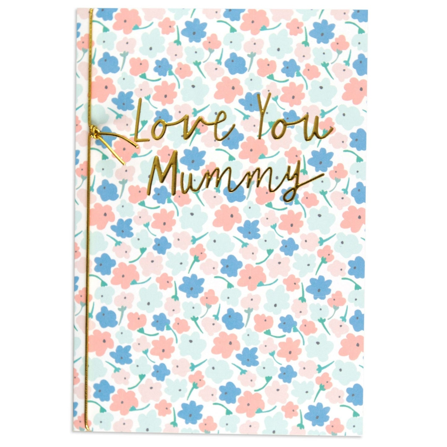 Love You Mummy Colourful Polka Dot Celebration Card